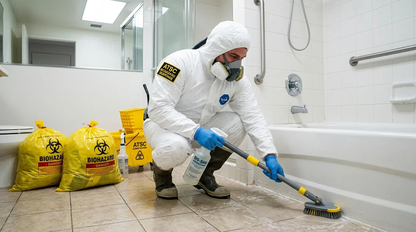 Decontamination equipment deployed for Blood Cleanup in Reston